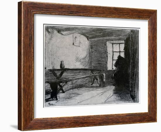 The Miser, C1851-James Abbott McNeill Whistler-Framed Giclee Print