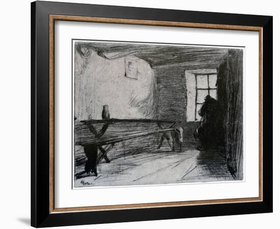 The Miser, C1851-James Abbott McNeill Whistler-Framed Giclee Print