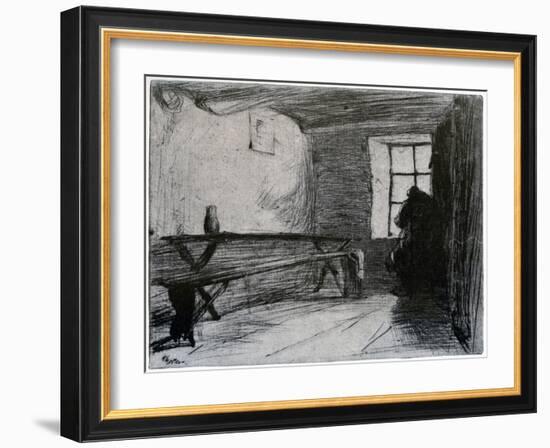 The Miser, C1851-James Abbott McNeill Whistler-Framed Giclee Print