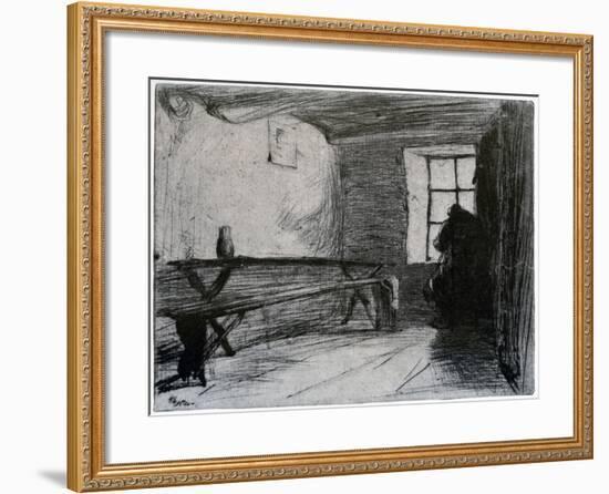 The Miser, C1851-James Abbott McNeill Whistler-Framed Giclee Print