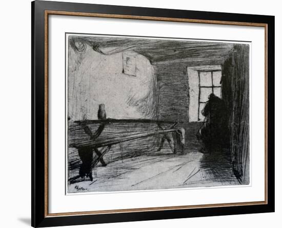 The Miser, C1851-James Abbott McNeill Whistler-Framed Giclee Print