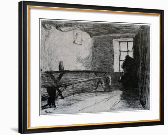 The Miser, C1851-James Abbott McNeill Whistler-Framed Giclee Print