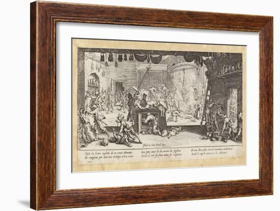 The Miseries and Misfortunes of War-Jacques Callot-Framed Giclee Print