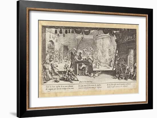 The Miseries and Misfortunes of War-Jacques Callot-Framed Giclee Print