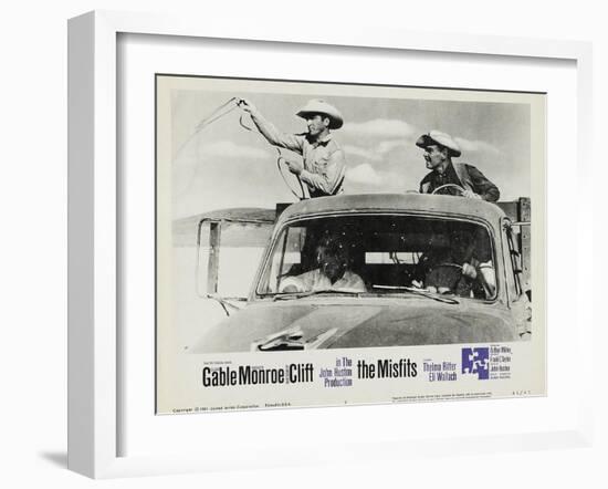 The Misfits, 1961-null-Framed Art Print