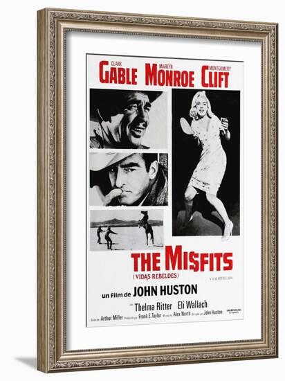 The Misfits, 1961-null-Framed Art Print