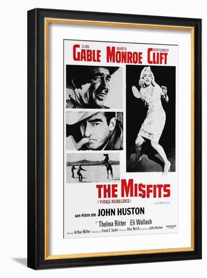 The Misfits, 1961-null-Framed Art Print