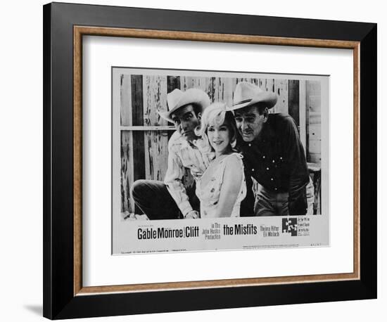 The Misfits, 1961-null-Framed Premium Giclee Print