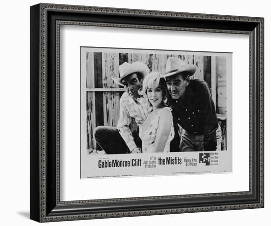 The Misfits, 1961-null-Framed Premium Giclee Print