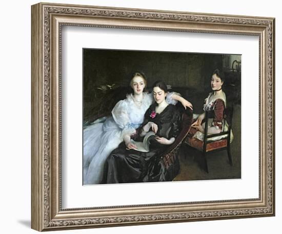 The Misses Vickers, 1884-John Singer Sargent-Framed Giclee Print