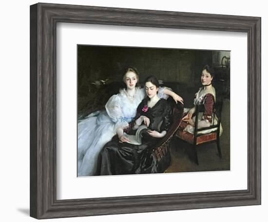 The Misses Vickers, 1884-John Singer Sargent-Framed Giclee Print