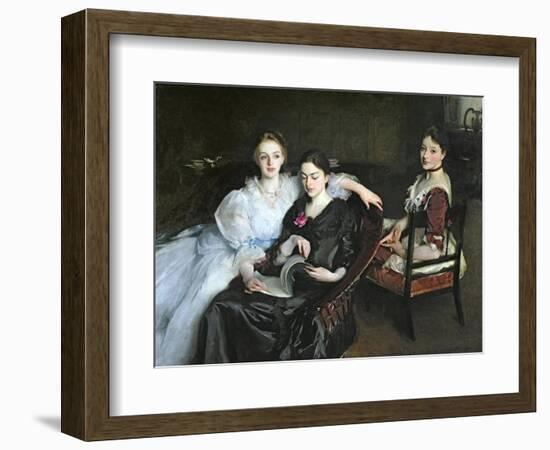 The Misses Vickers, 1884-John Singer Sargent-Framed Giclee Print