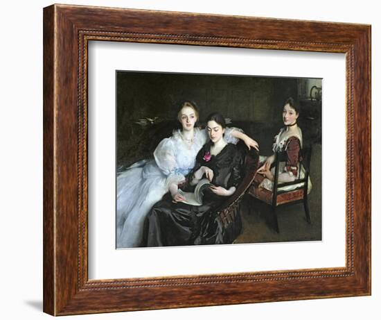 The Misses Vickers, 1884-John Singer Sargent-Framed Giclee Print