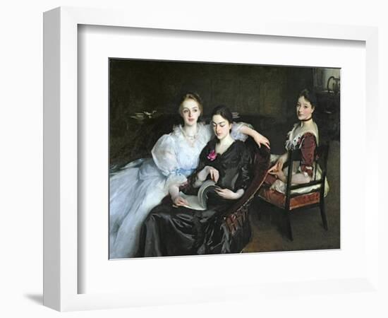 The Misses Vickers, 1884-John Singer Sargent-Framed Giclee Print