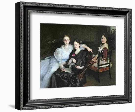 The Misses Vickers, 1884-John Singer Sargent-Framed Giclee Print