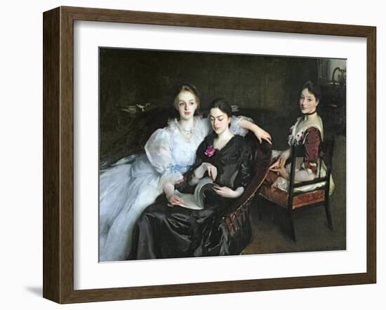 The Misses Vickers, 1884-John Singer Sargent-Framed Giclee Print