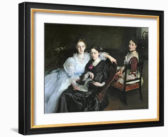 The Misses Vickers, 1884-John Singer Sargent-Framed Giclee Print