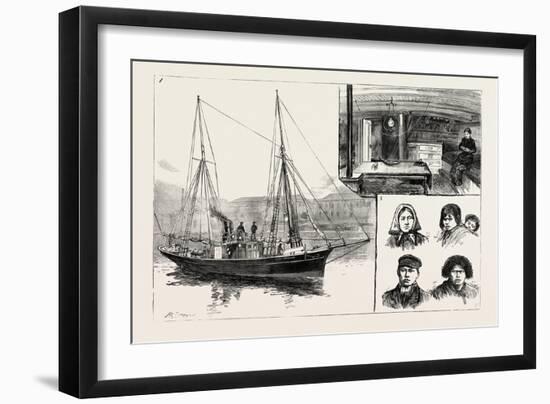 The Mission Ship of the South American Missionary Society-null-Framed Giclee Print