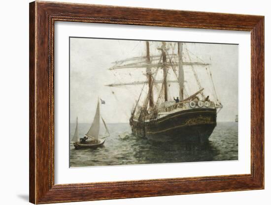 The Missionary Boat, 1894-Henry Scott Tuke-Framed Giclee Print