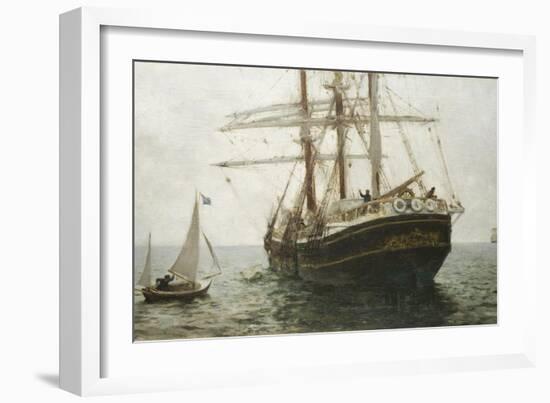 The Missionary Boat, 1894-Henry Scott Tuke-Framed Giclee Print