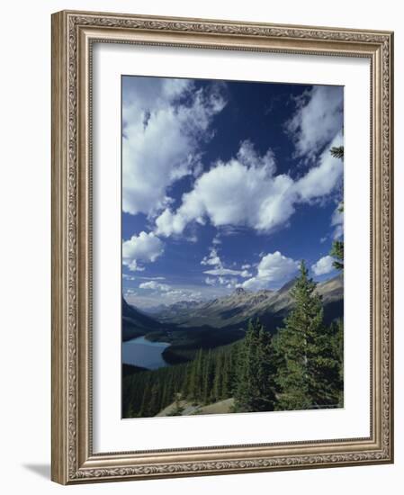 The Mistaya Valley and Peyto Lake, British Columbia (B.C.), Canada-Robert Francis-Framed Photographic Print