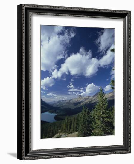 The Mistaya Valley and Peyto Lake, British Columbia (B.C.), Canada-Robert Francis-Framed Photographic Print