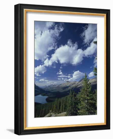 The Mistaya Valley and Peyto Lake, British Columbia (B.C.), Canada-Robert Francis-Framed Photographic Print