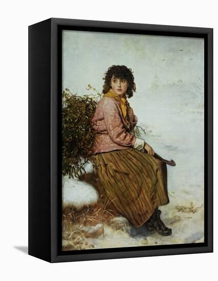 The Mistletoe Gatherer, 1894-John Everett Millais-Framed Premier Image Canvas