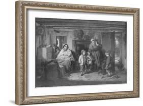 'The Mitherless Bairn', c1893, (1911)-Thomas Faed-Framed Giclee Print