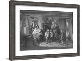 'The Mitherless Bairn', c1893, (1911)-Thomas Faed-Framed Giclee Print