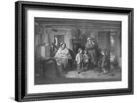 'The Mitherless Bairn', c1893, (1911)-Thomas Faed-Framed Giclee Print