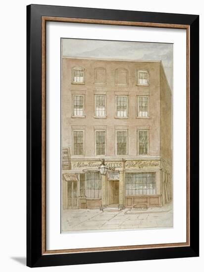 The Mitre Tavern, Coffee House and Hotel on Mitre Court, Fleet Street, City of London, 1850-James Findlay-Framed Giclee Print