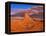 The Mittens at Monument Valley-Robert Glusic-Framed Premier Image Canvas