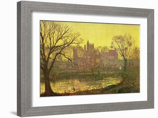 The Moated Grange-Grimshaw-Framed Giclee Print