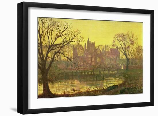 The Moated Grange-Grimshaw-Framed Giclee Print