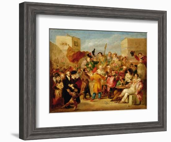 The Mock Election-Benjamin Robert Haydon-Framed Giclee Print