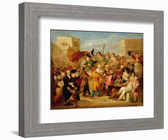 The Mock Election-Benjamin Robert Haydon-Framed Giclee Print