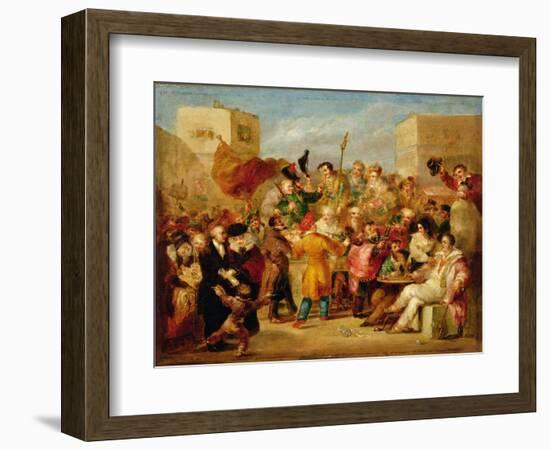 The Mock Election-Benjamin Robert Haydon-Framed Giclee Print