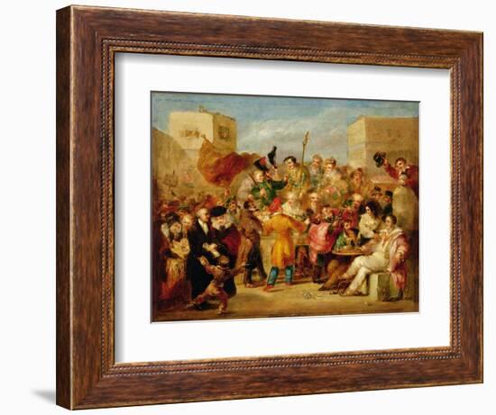 The Mock Election-Benjamin Robert Haydon-Framed Giclee Print