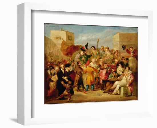 The Mock Election-Benjamin Robert Haydon-Framed Giclee Print