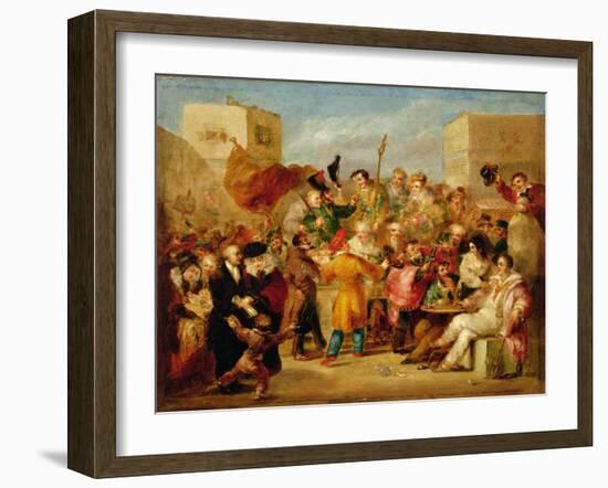 The Mock Election-Benjamin Robert Haydon-Framed Giclee Print