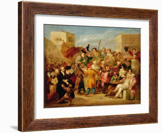 The Mock Election-Benjamin Robert Haydon-Framed Giclee Print