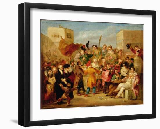 The Mock Election-Benjamin Robert Haydon-Framed Giclee Print