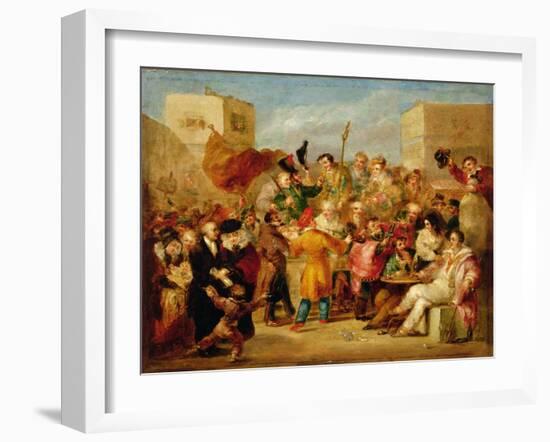 The Mock Election-Benjamin Robert Haydon-Framed Giclee Print