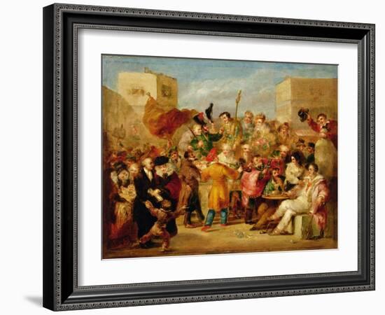 The Mock Election-Benjamin Robert Haydon-Framed Giclee Print