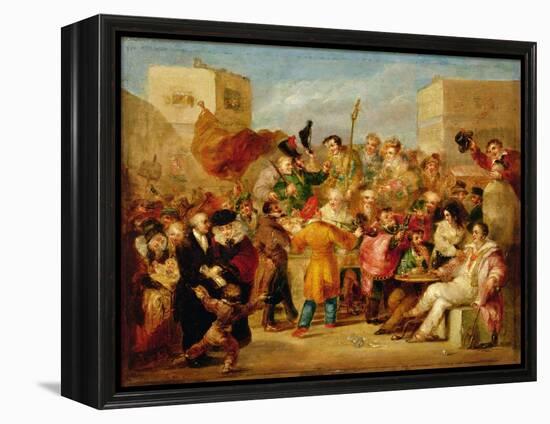 The Mock Election-Benjamin Robert Haydon-Framed Premier Image Canvas