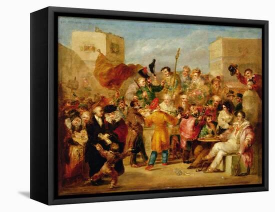 The Mock Election-Benjamin Robert Haydon-Framed Premier Image Canvas