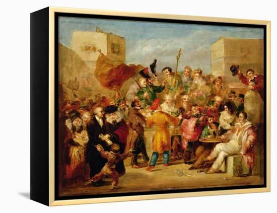 The Mock Election-Benjamin Robert Haydon-Framed Premier Image Canvas