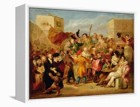 The Mock Election-Benjamin Robert Haydon-Framed Premier Image Canvas