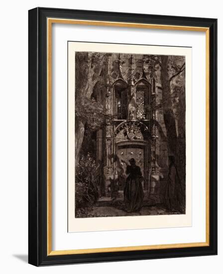 The Mock Serenade-Gustave Dore-Framed Giclee Print